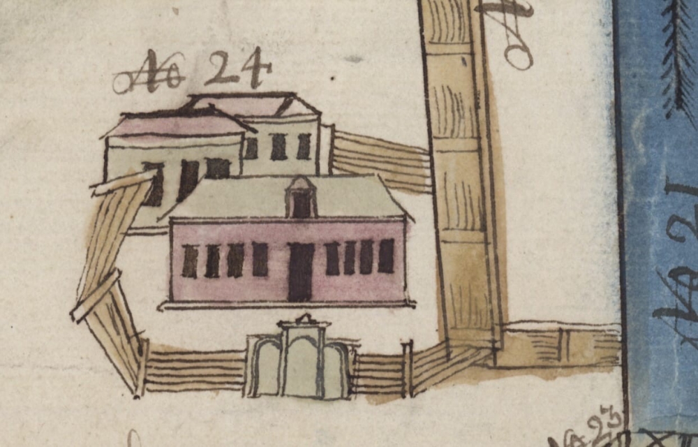 Новый путевой дворец в Вышнем Волочке. 1748 г. Архив Д. Ивлева
